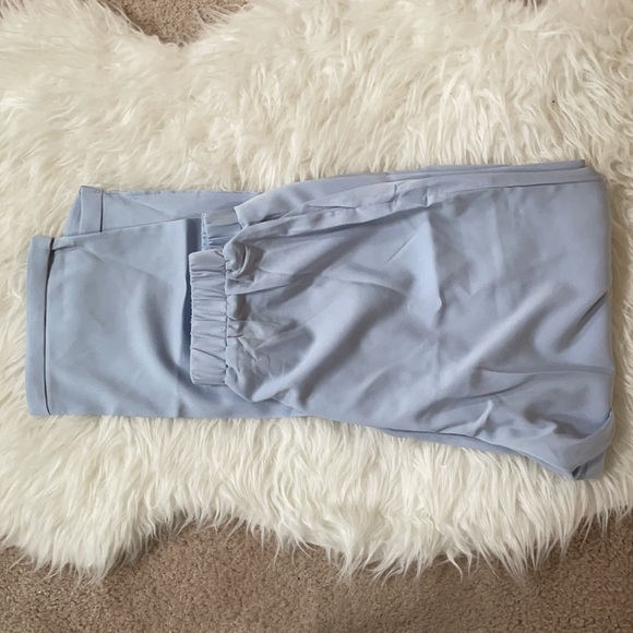 NWT Solid Lapel neck blazer & straight leg pants - Picture 7 of 9